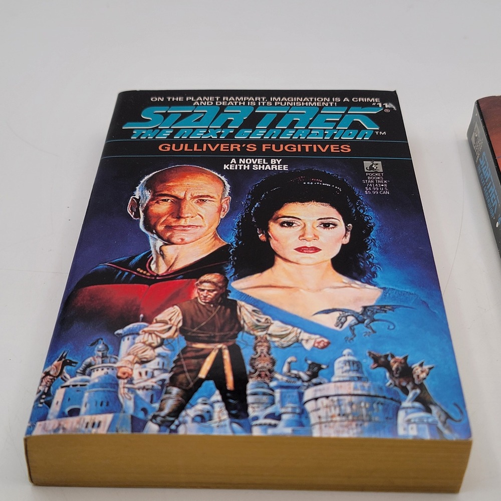 Lorrah & Sharee Star Trek The Next Generation Paperback‎ Set #4 #11 Good - Picture 3 of 10